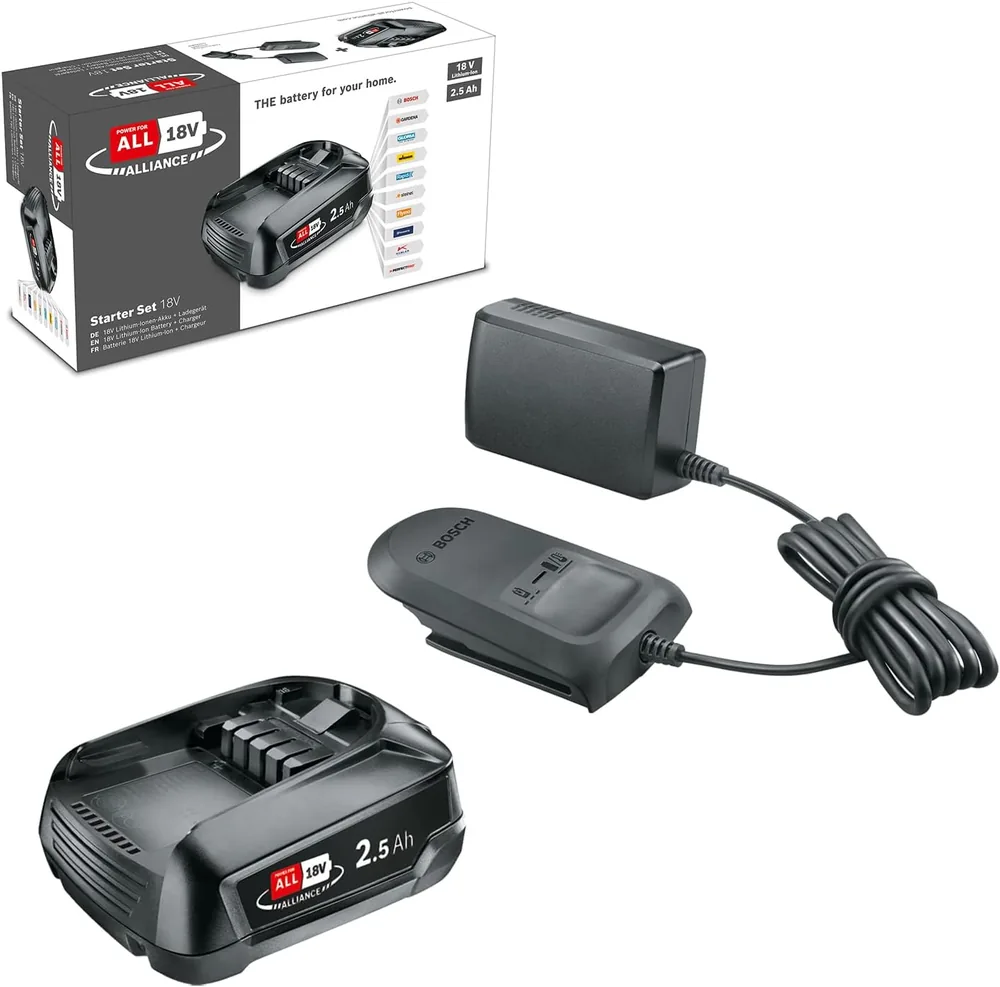 Batteria Bosch 18 V Charger 2.5 Ah